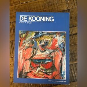 Willem de Kooning Art Book by Abbeville Modern Masters, Second Printing, 1983.
